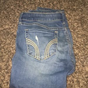 3S, Hollister, ripped skinny jeans
